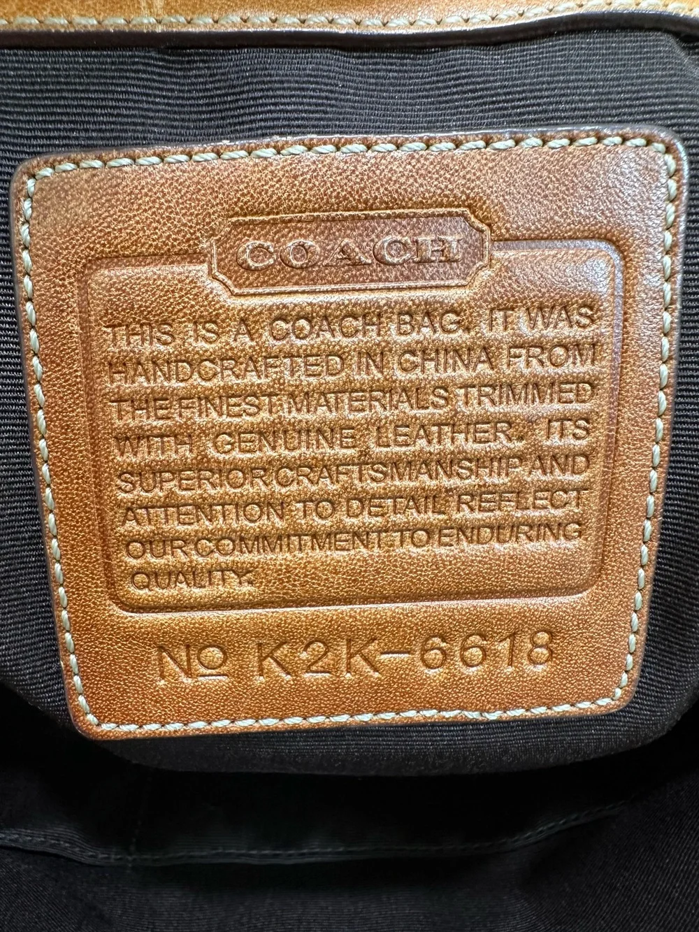 Coach Ergo Large Crescent Hobo Bag Brown Monogram Canvas Orange‎ Leather